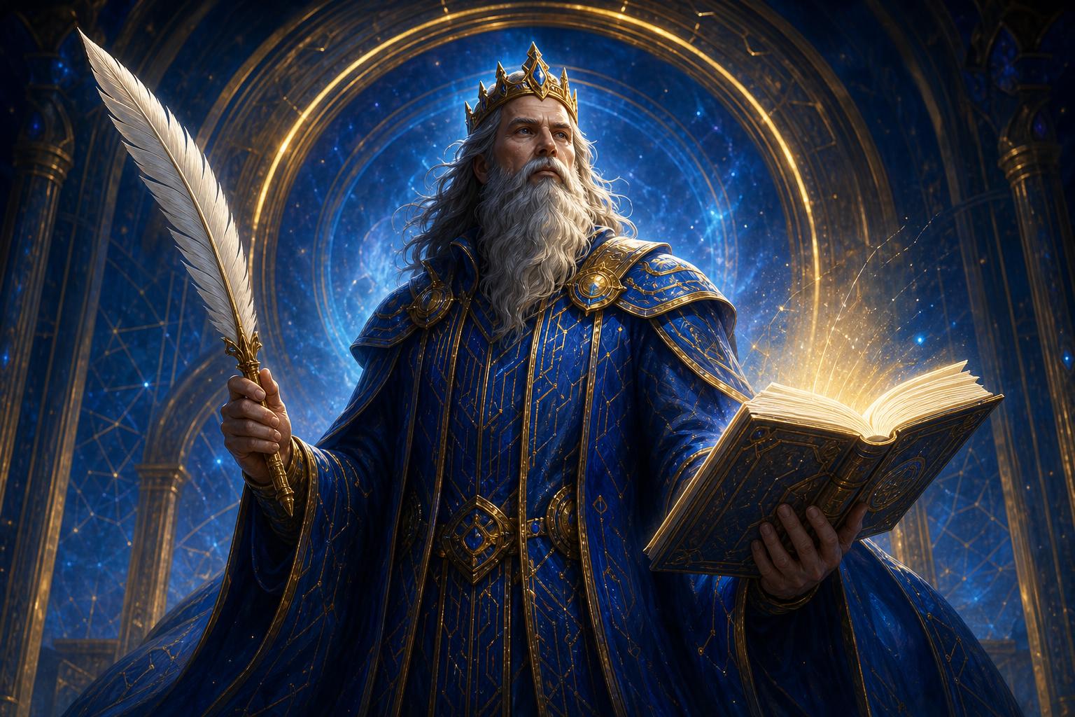 Sir Ledgend — the LEDGEND whitepaper hero